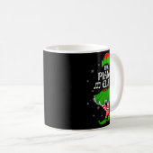 Ano Elf Christmas Family Girls Women Elf Squad Xma Kaffeetasse (VorderseiteRechts)