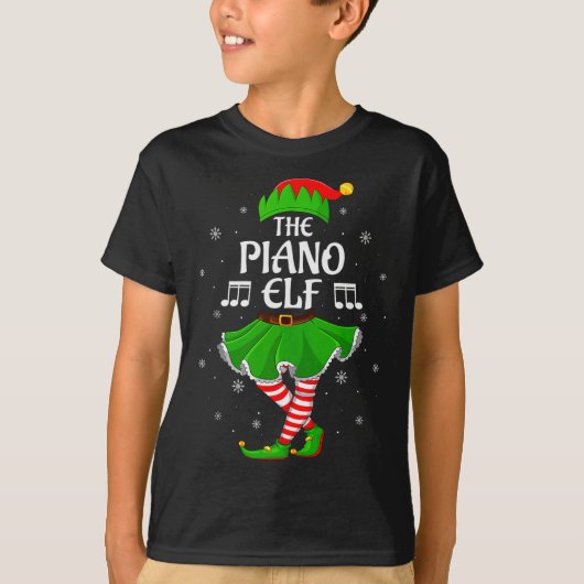 Ano Elf Christmas Family Girls Women Elf Squad Xma T-Shirt (Vorderseite)