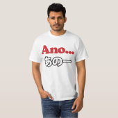 Ano... (Japanisch für Umm...ich dachte nach) T-Shirt (Vorne ganz)
