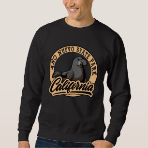 Ano Nuevo State Park Kalifornien See-Elefanten Sou Sweatshirt