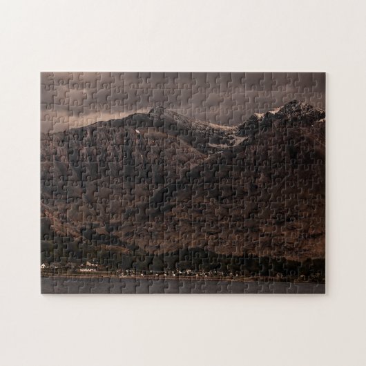 Anoch Dubh, Glen Coe, Lochaber, Schottland Puzzle (Horizontal)