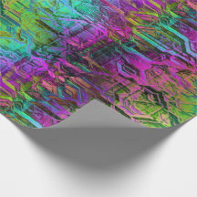 Anodifizierter Regenbogen-Titan-Schaltkreis: