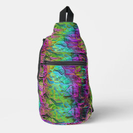 Anodifiziertes Titan: Crossbody Bag