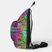 Anodifiziertes Titan: Crossbody Bag (Rechts)