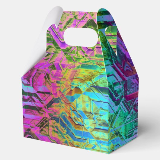 Anodifiziertes Titan: Geschenkschachtel (Vorderseite)