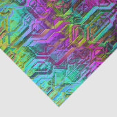 Anodifiziertes Titan: Seidenpapier (Ausschnitt)