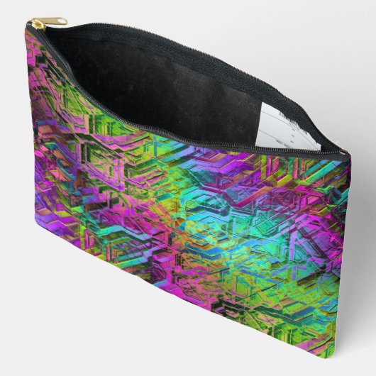 Anodifiziertes Titan: Zubehörtasche (Offen)