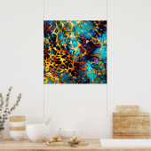 Anodized Metal Art Poster (Küche)