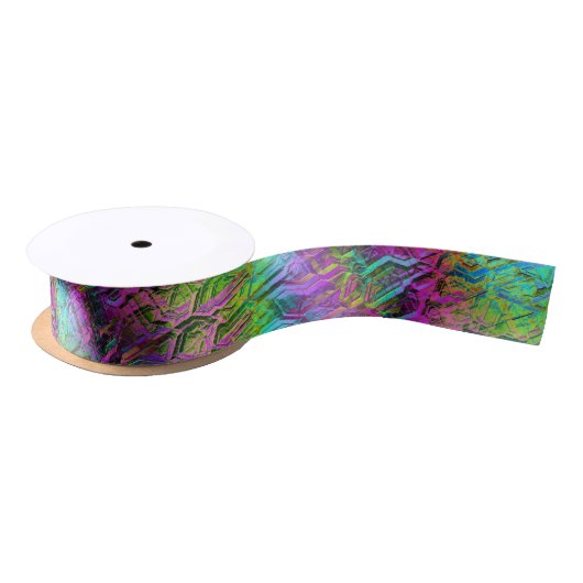 anodized rainbow titanium : satinband (Spule)