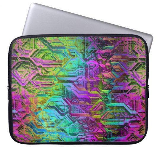 anodized titanium, Rainbow Holo Laptopschutzhülle (Vorderseite)