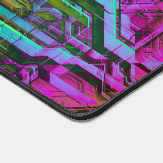 anodized titanium : schreibtischunterlage (Ecke)