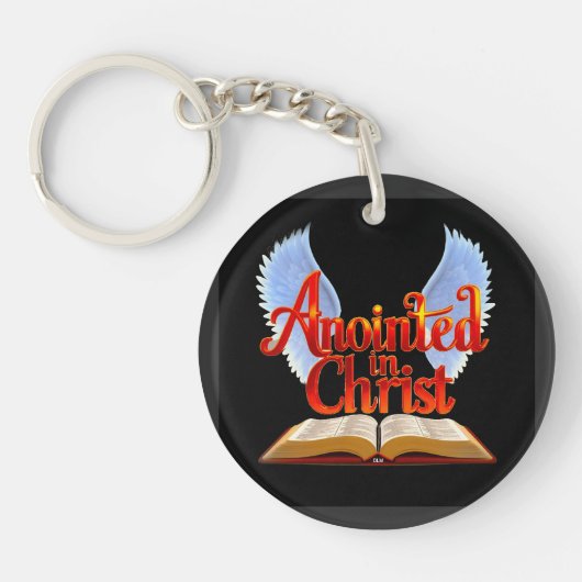 ANOINIERT IN CHRIST SCHLÜSSELANHÄNGER (Vorderseite)