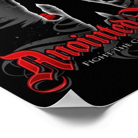 Anointed Fighter Poster (Ecke)