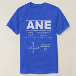 Anoka Landkreis Blaine Airport ANE T-Shirt