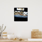 Anole Lizard Sunning Poster (Küche)