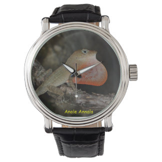 Anole Wristwatch: Anolis marcanoi Armbanduhr