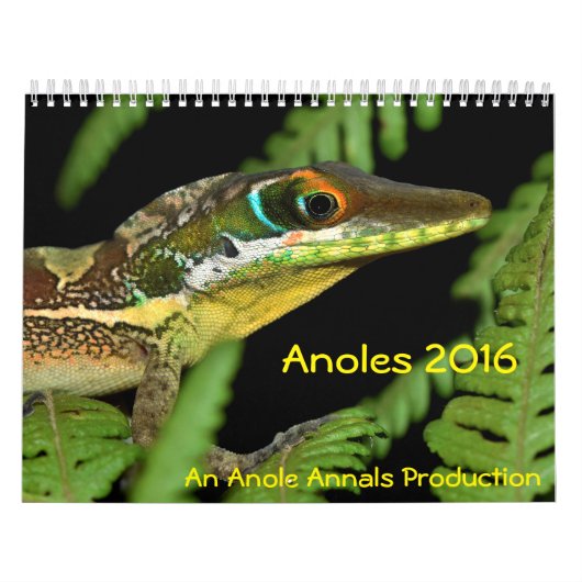 Anoles 2016 - Eine Anole Annalen-Produktion Kalender (Titelbild)