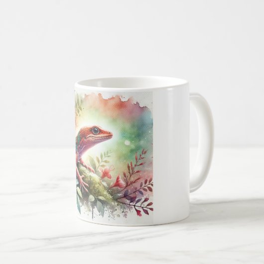 Anolis de rueda 100724AREF114 - Watercolor Kaffeetasse (VorderseiteRechts)