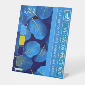 ANOLZIMOKOMOHA SOCKELSCHILD (Vorderseite)