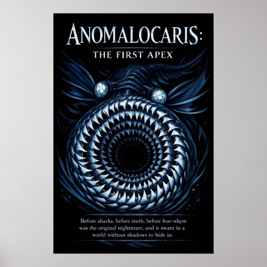 Anomalocaris Der Erste Apex-Kunst Poster (Vorne)