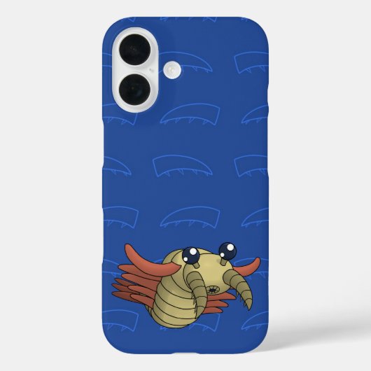 Anomalocaris - Der ungewöhnliche Garnelen Case-Mate iPhone Hülle (Rückseite)