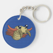 Anomalocaris - Der ungewöhnliche Garnelen Schlüsselanhänger (Rückseite)