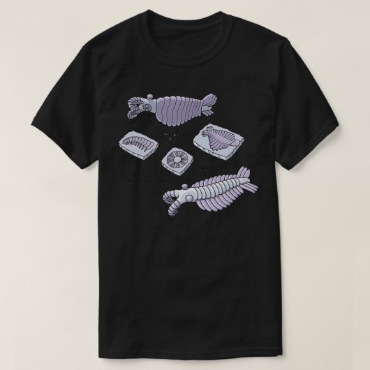 Anomalocaris Fossils T-Shirt (Design vorne)