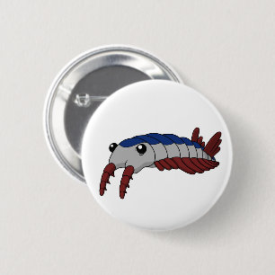 Anomalocaris - Prähistorisches Tier Button