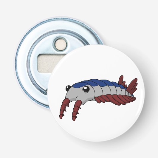 Anomalocaris - Prähistorisches Tier Flaschenöffner (Vorderseite)