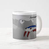 Anomalocaris - Prähistorisches Tier Jumbo-Tasse (Vorderseite Rechts)