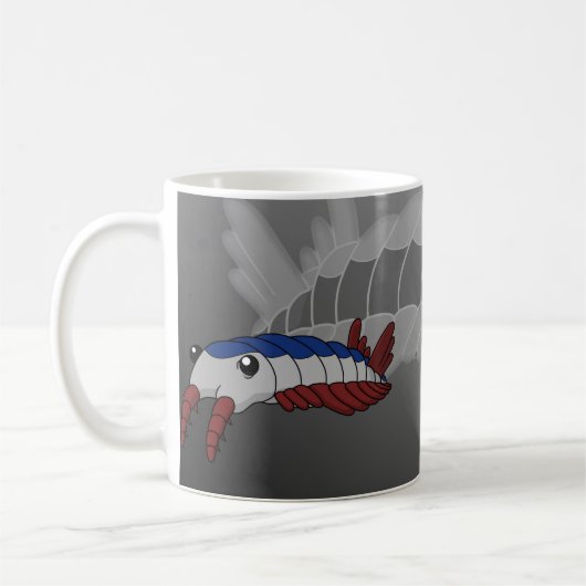 Anomalocaris - Prähistorisches Tier Kaffeetasse (Links)