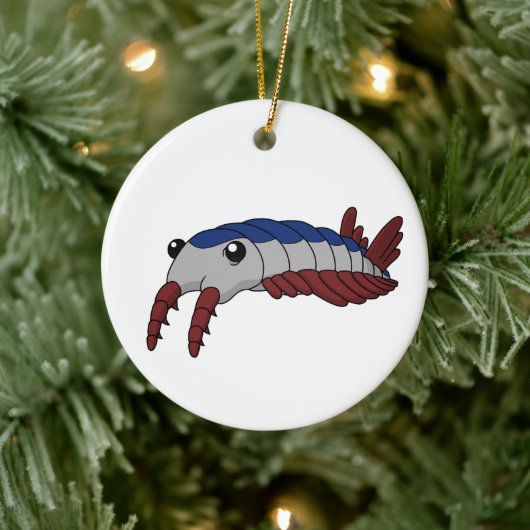 Anomalocaris - Prähistorisches Tier Keramikornament (Baum)
