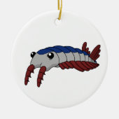 Anomalocaris - Prähistorisches Tier Keramikornament (Vorne)