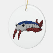 Anomalocaris - Prähistorisches Tier Keramikornament (Links)
