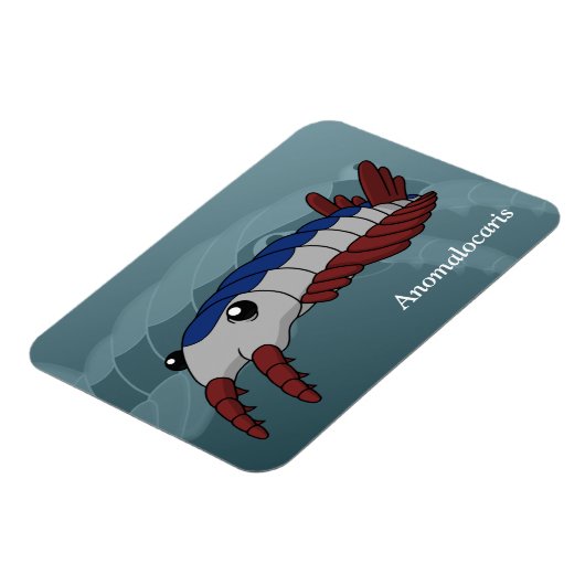 Anomalocaris - Prähistorisches Tier Magnet (Linke Seite)
