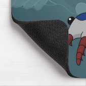 Anomalocaris - Prähistorisches Tier Mousepad (Ecke)