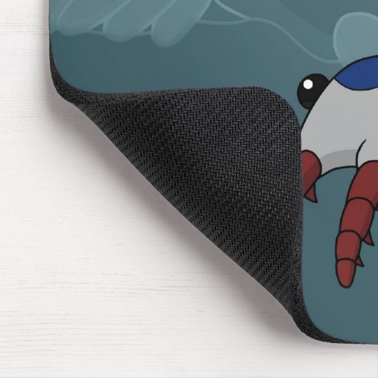 Anomalocaris - Prähistorisches Tier Mousepad (Ecke)