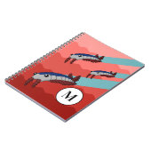 Anomalocaris Schwarm - Prähistorisches Tier Notizblock (Linke Seite)