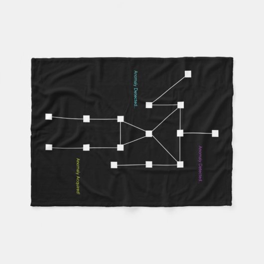 Anomaly Detection Sls Ghost Junting Shirt - Funny  Fleecedecke (Vorderseite (Horizontal))