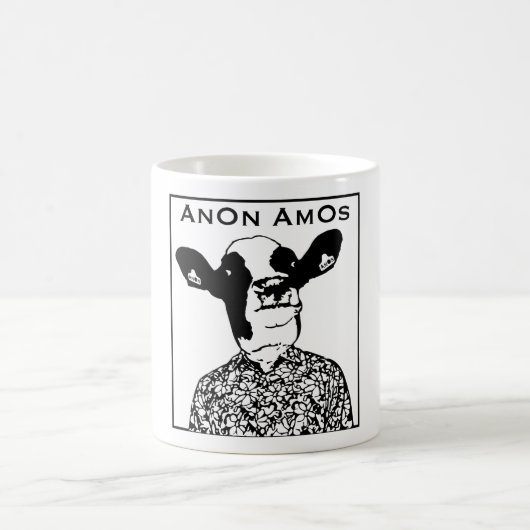 AnOn Amos - Designer-Kuh Kaffeetasse (Mittel)