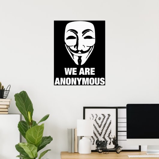 Anon Poster (Heimbüro)