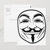 Anon Postkarte (Vorne/Hinten)