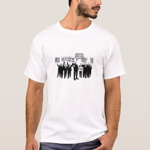 Anon Shirtfront und -rückseite T-Shirt