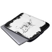 Anonimal 1 laptopschutzhülle (Vorne Knopf)