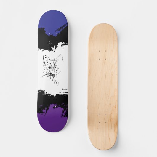 Anonimal 1 skateboard (Vorderseite)