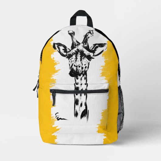 Anonimal 2 bedruckter rucksack (Vorderseite)