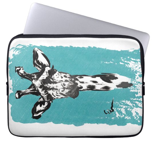 Anonimal 2 Variation Laptopschutzhülle (Vorderseite)