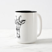 Anonimal 2 zweifarbige tasse (VorderseiteRechts)
