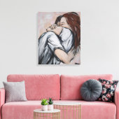 Anonym bei zwei 1 leinwanddruck (Insitu (Wohnzimmer))