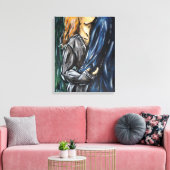 Anonym bei zwei 3 leinwanddruck (Insitu (Wohnzimmer))